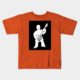 Bass Icon Musician Logo Kids T-Shirt